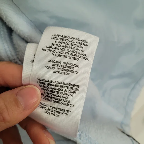 Columbia Sportswear Womens Size XL Full Zip Sleeveless Quilted Vest Light Blue - Picture 8 of 9